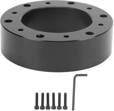 Dailygoods - Stuurwielafstandhouder - Universele 1-inch 6-gaats Naaf - Aluminium Stuurwieladapter - Hoogwaardige kwaliteit - Eenvoudige installatie -...
