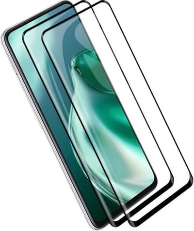 Volledige dekking Screenprotector Glas - Tempered Glass Screen Protector Geschikt voor: Xiaomi MI 11T / Xiaomi MI 11T Pro - 2x