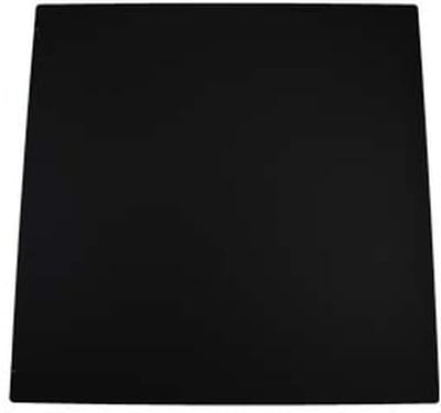Vloerplaat Houtkachel - Zwart Staal - 700x700mm - Tot 600° - 2mm gepoedercoat staal