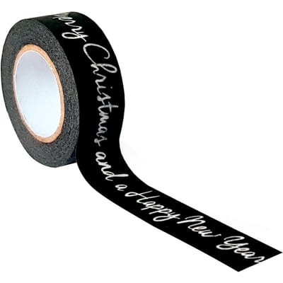 Masking Tape "Merry Christmas & Happy New Year"