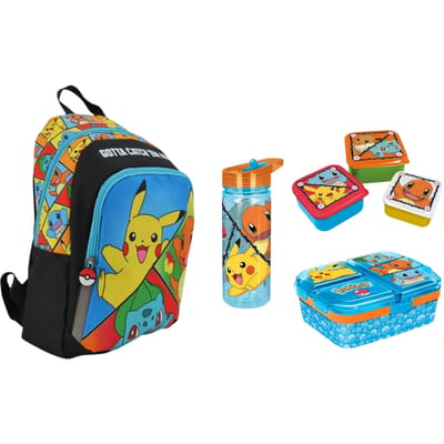 Pokemon schoolset; rugzak en lunchset