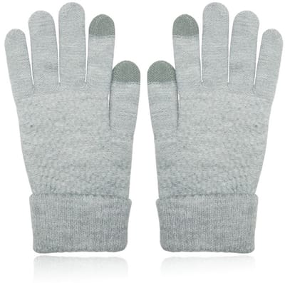 LGT JWLS Dames Touchscreen Handschoenen in Grijs
