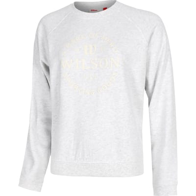Wilson Classic Crew Sweatshirt Dames-lichtgrijs
