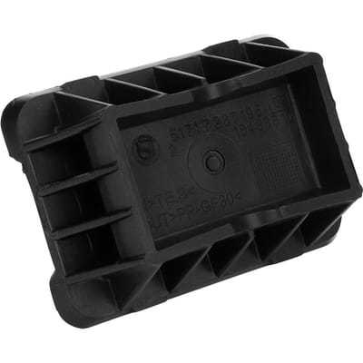 Auto Ondersteuning Hefplatform Krikblokken Krikken ABS Pad Adapter 51717237195 black