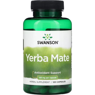 Yerba Mate, 125 mg, 120 capsules