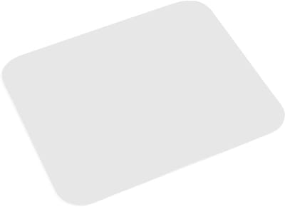 Muismat (wit, vierkant)