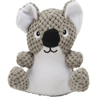 Jouet en peluche couineur pour chien en forme de koala, résistant aux morsures, lavable, pour petits animaux gray