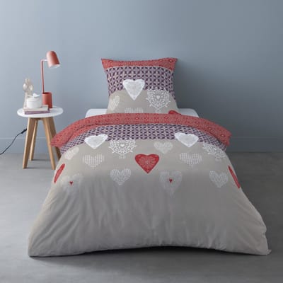 Dekbedovertrek Flanel - Winter - 1 persoon - 140 x 200 cm - Ytan
