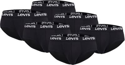 Pack of 6 men's Levis REPEAT LOGO Brief shorts underwear pants