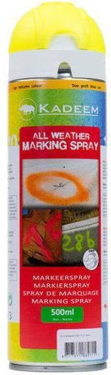 Kadeem All Weather  Markeerverf 360° Fluor Geel