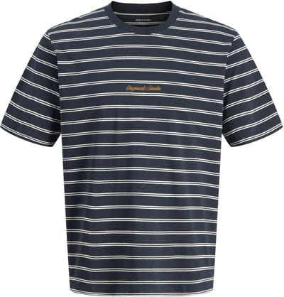 JACK&JONES - JORNORREBRO STRIPE TEE SS CN JNR - Jongens - T-shirts