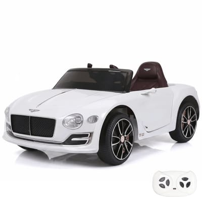 Bentley EXP12 Speed - Elektrische Kinderauto 12V - 1 tot 5 jaar - Wit