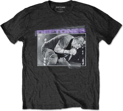 Deftones - Chino Live Photo Heren T-shirt - S - Zwart