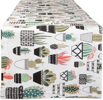 Urban Cactus Keuken Collectie, 14x72 Tafelloper