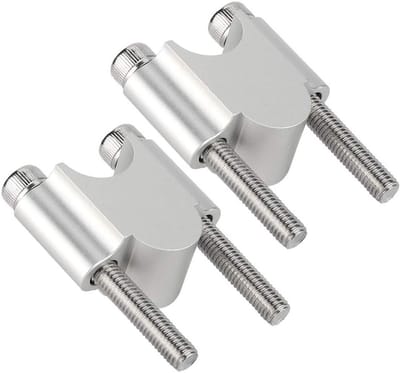 Universele 7/8 Inch 22mm Aluminium Handvatverhogers voor Motorfietsen, Dirt Bikes en ATV's met Klemmen voor Verbeterde Rijervaring