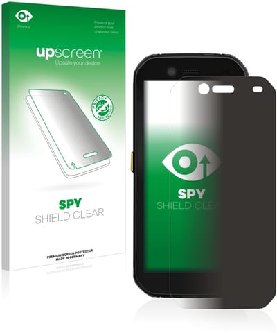 upscreen - privacy screenprotector voor Caterpillar Cat S42 - Folie Beschermfolie Blauwlichtfilter