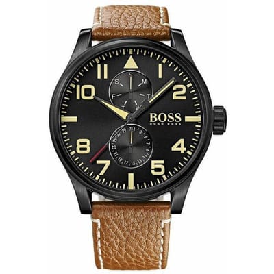 Hugo Boss 1513082 Herenhorloge 50 mm bruin
