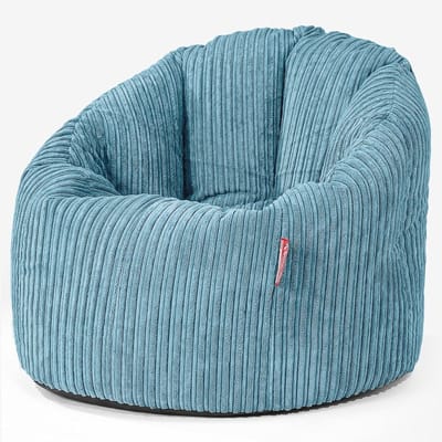 Omhelzing Zitzak Stoel - Luxe Corduroy Relaxfauteuil voor Binnen