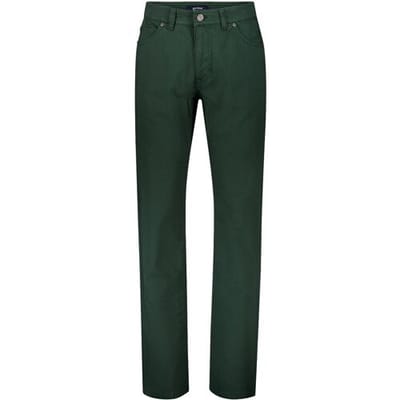 Gardeur Broek Bill Cottonflex Organic Cotton Tencel Blend Cashmere Touch Donker Groen / male