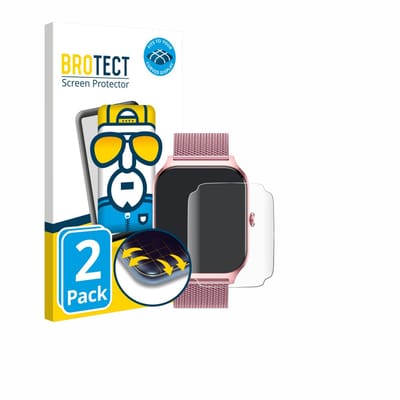 BROTECT - Screenprotector voor Kalinco P125 1.85" - Folie Beschermfolie transparant volledig dekking - 2 Stuks
