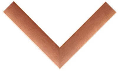 Wandspiegel 55x30 cm met MDF-houten lijst - Op maat gemaakte spiegellijst