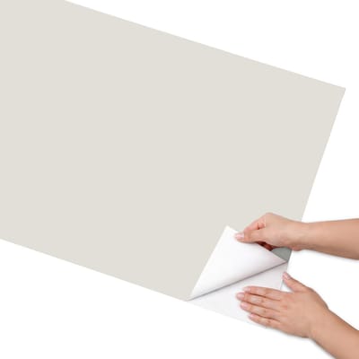 Coloray Meubel Wrap Folie - Romig Meubelfolie - 65x130 cm - Wrapfolie Keuken Lichte steen - Decoratiefolie - Minimalist Meubelfolie - Meubel Wrap Folie - Woonkamer decoratie - Achtergronden en patronen