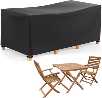 Tuinmeubelhoes - Terrashoes Meubilair - Meubels Beschermen - Waterdicht Oxford Stof - 240x220x100cm - Zwart