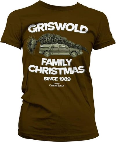 National Lampoon's Christmas Vacation Dames Tshirt -S- Griswold Family Christmas Bruin