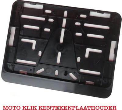 Motor Kentekenplaathouder Nederland - 21 x 14,3 cm - Premium Quality - Nummerplaathouder Motor