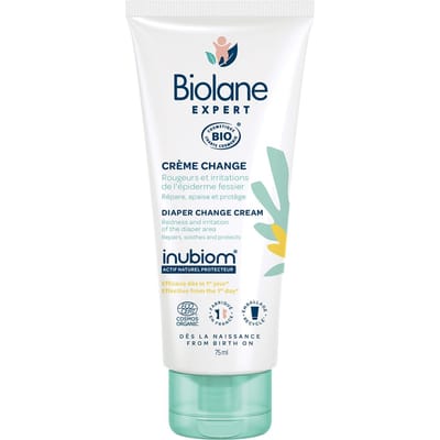 Biolane Expert - Biologische luiercrème Droge en gevoelige huid 75 Huidcrème