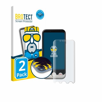 BROTECT - Screenprotector voor Doro Aurora A10 - Folie Beschermfolie matte volledig dekking 2 Stuks