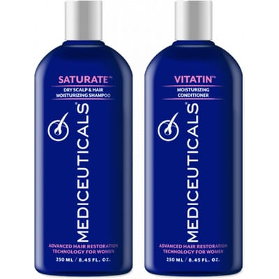 Mediceuticals Saturate Shampoo + Vitatin Conditioner 250ml