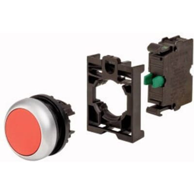 Eaton 110935 M22-D-R-K10-BVP Druktoets Kunststof frontring Knop 1 stuk(s)