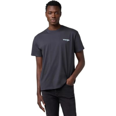 Wrangler Vintage T-shirt Met Korte Mouwen Zwart XS Man