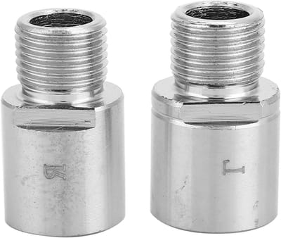 Fiets Pedaal Extenders met Stalen Molybdeen Extensions - Fiets Spacers voor 9/16" Schroefdraad Pedalen