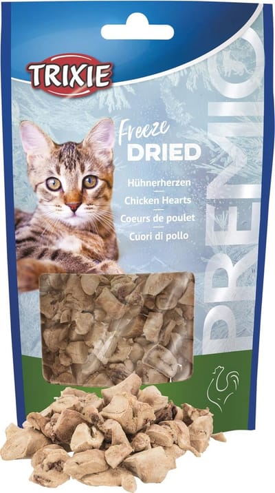 Premio Freeze Dried Kippenhart voor Huisdieren - 25 g