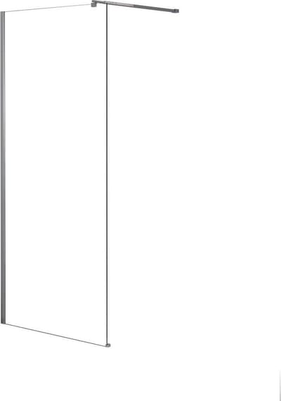 Inloopdouche / Douchewand - Model 12 - 90x200 cm - 8 mm Nano Anti Kalk Veiligheidsglas