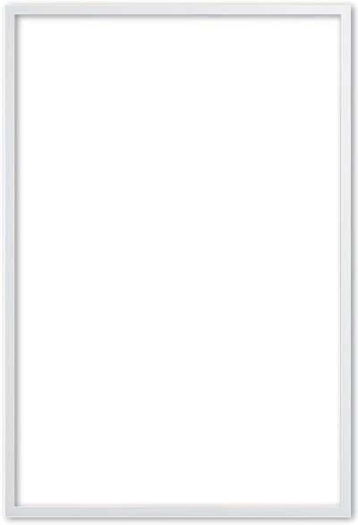 Moderne Lijst 70x90 cm Wit - Emilia