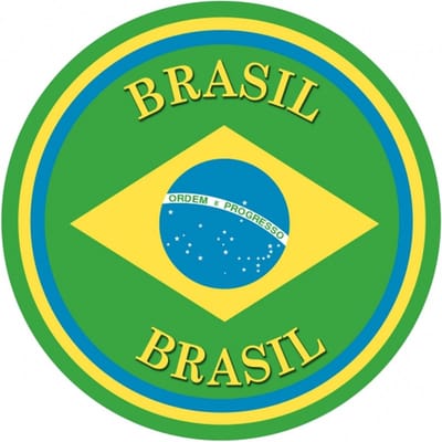 Bierviltjes Brazilie - 50x stuks - landenthema - versiering - onderzetter