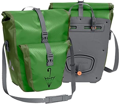 Waterdichte Fietstas voor Achterop de Fiets - Parrot Green, 51L