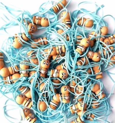 100x gelukspoppetje baby jongen | Gelukspoppetjes