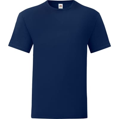 Fruit of the Loom Heren Iconisch 150 T-Shirt (Marine)