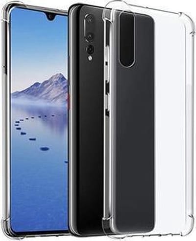 Ntech Hoesje Geschikt voor Huawei P30 Anti Shock Back hoesje