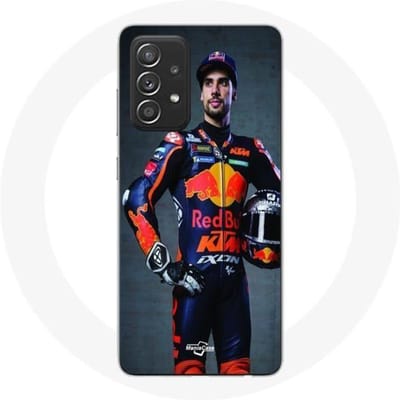 Coque - Maniacase - Samsung A21S - Miguel Oliveira Moto GP - Souple - Noir noir