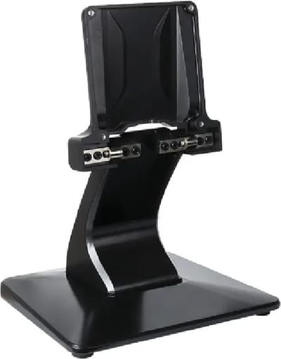 Ermeco Professionele Monitorstandaard | 10 tot 27 Inch | Kantelbaar | VESA 100x100 | Geheel Metaal | Zwart | Model: VBS200