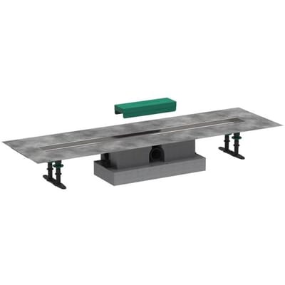 Hansgrohe uBox universal - Complete set voor standaard installatie 90 cm douchegoten rvs 56025180