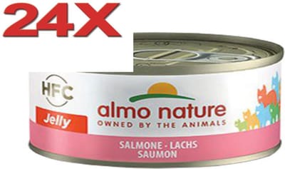 Almo Nature HFC - Kattenvoer - Jelly Zalm - 24x70gr