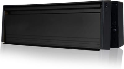 Brievenbus Klep - Post Opvang - Deur Beveiliging - Telescopisch Systeem - 10 Inch - Mat Zwart