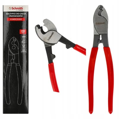 Schmith Kabelkniptang 200mm - Sterke en Duurzame Knipactie