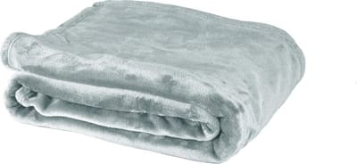 Polar Fleece Plaid Frances - 130x170cm - Grijs - Extra zacht en lekker warm